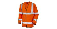 Mullacott EN 471 Cl 3 LFS Sleeved Waistcoat (EN 533) HV Orange